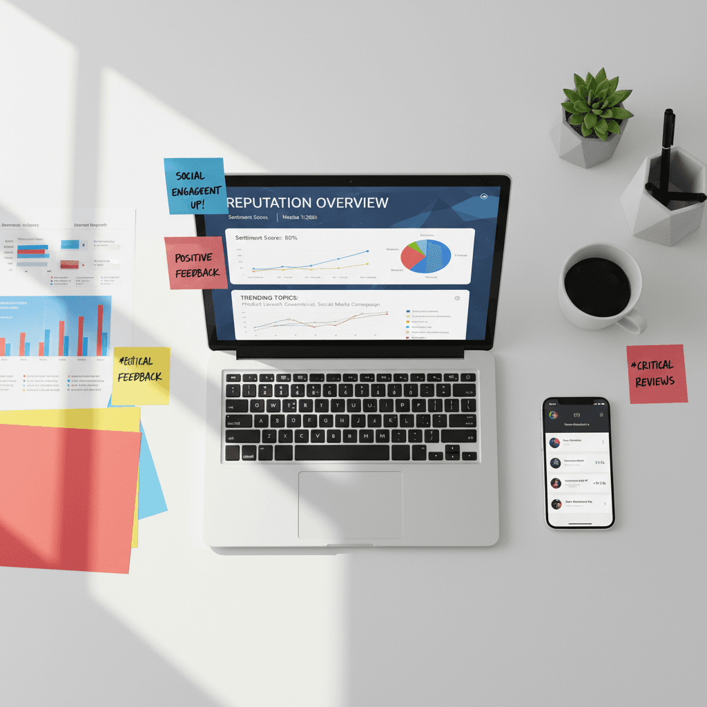 Event summary documentation with analytics and feedback materials